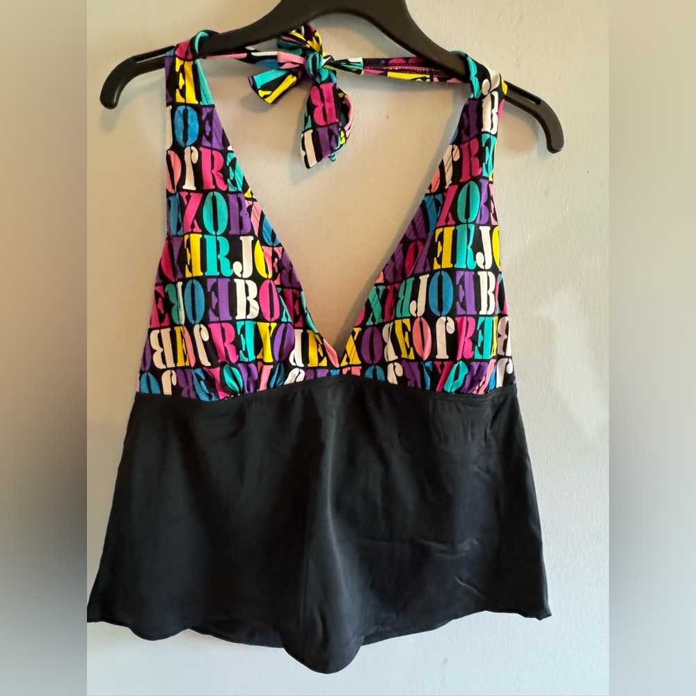 Joe Boxer Colorful Tankini Top